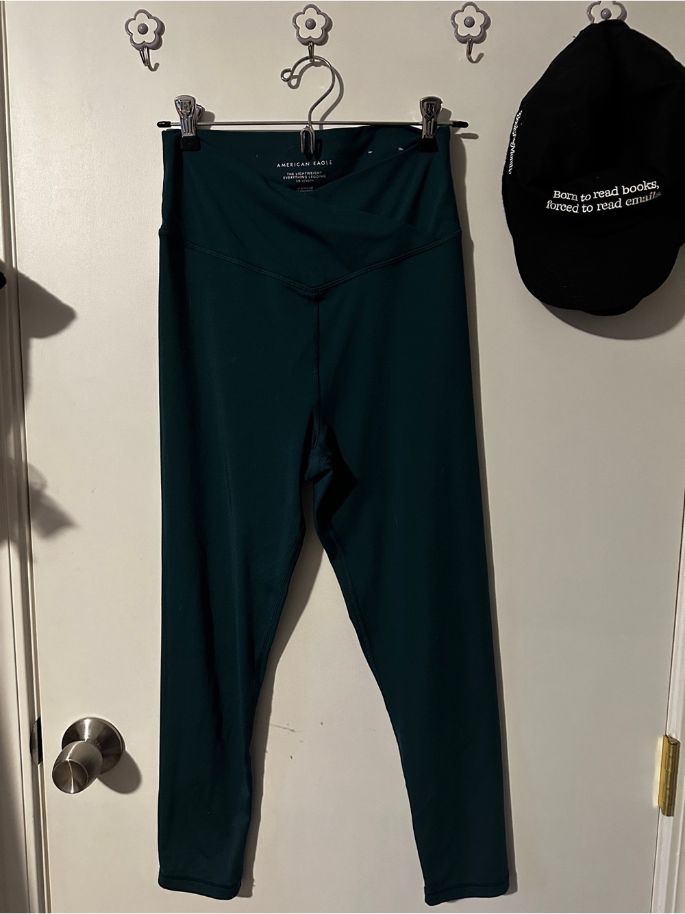 American Eagle Outfitters Teal Green Leggings
